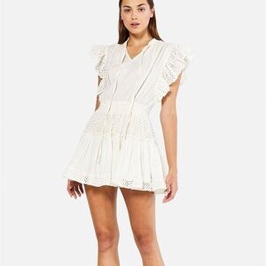 Misa Los Angeles white mini dress